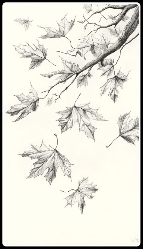 Leaf through 75+ easy fall drawing ideas to spice up your fall art! Get inspired by simple yet stunning seasonal sketches perfect for all skill levels. Fall Drawing Ideas, Leaves Sketch, Fall Drawings, Pen And Pencil, Leaf Drawing, Fall Art, Easy Fall, Autumn Art, Crafts Handmade