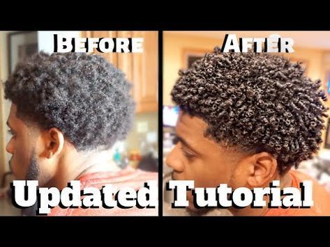 Pin on Homme noir Define Curls Natural Hair, Curly Hair Mens, Men's Curly Hair, Defined Curls Natural Hair, Finger Coils Natural Hair, Coiling Natural Hair, Hair Twists Black, Short Hair Twist Styles, Afro Hairstyles Men