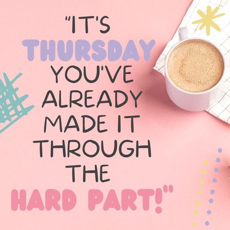 Thursday Pep Talk, Weekday Quotes Thursday, Schedule Quotes, Thursday Mood, Work Engagement, Morning Encouragement, Interaction Posts, Employee Motivation, Quotes For Work