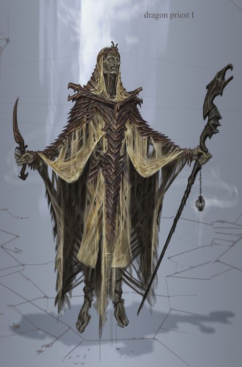 https://flic.kr/p/btJVPT | DPriest04 Skyrim Dragon Priest, Skyrim Concept Art, Dragon Priest, Skyrim Cosplay, Skyrim Dragon, Elder Scrolls Games, Skyrim Art, Elder Scrolls Art, Elder Scrolls Skyrim