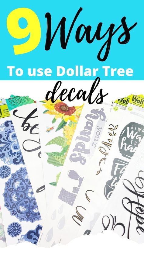 #modernfarmhouse #rustichomedecor #farmhouseideas Dollar Tree Crafts Wall Decor, Dollar Tree Mod Podge Crafts, Tv Wall Mirror, Dollar Tree Wood Signs, Spring Dollar Tree Crafts, Mirror Stickers Ideas, Dollar Tree Wood Crafts, Dollar Tree Summer Crafts, Dollar Tree Wood Crafts Diy