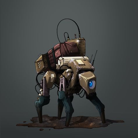 Military Robot, Drukarka 3d, Robot Animal, Robot Dog, Starship Design, Roleplay Characters, Military Dogs, Arte Robot, Fiction Idea