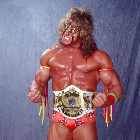 The Ultimate Warrior Wwe, Wwf 90s, Wwf Wrestlers, Wrestling Pics, Buddy Rogers, The Ultimate Warrior, Wwe Championship Belts, Stone Cold Steve Austin, Warrior 1