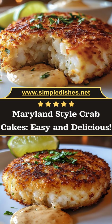 Bring the taste of the Chesapeake Bay to your table with these authentic Maryland-style crab cakes! Made with fresh crab meat, minimal filler, and perfectly seasoned, they’re crispy on the outside and tender on the inside. Perfect for appetizers, dinners, or special occasions!
❓ What’s your favorite side dish to serve with crab cakes?
#MarylandCrabCakes #SeafoodRecipes #AuthenticFlavors #ChesapeakeBayInspo #DinnerFavorites Crab Cake Side Dishes Dinners, Simple Crab Cakes Recipe, Recipes With Fake Crab Meat, What To Serve With Crab Cakes, Crab Cakes Healthy, Crab Cake Sides, Crab Cake Recipe Easy, Crab Cakes Recipe Best, Frozen Crab Cakes