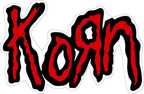 Korn Logo, Rock Baby Clothes, Minimal Shirt Design, Punk Fashion Diy, Images Hello Kitty, Bear Artwork, Band Stickers, Collage Book, Band Wallpapers