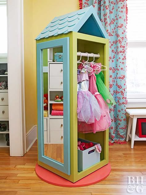 quarto da solar Toddler Closet Organization, Kids Closet Storage, Toddler Closet, Closet Room Organizer, Dress Up Closet, Dress Up Storage, Organization Closet, Closet Bed, Kids Closet