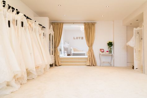 Our Boutique xx Bridal Shop Interior, Bridal Shop Ideas, Wedding Salon, Bridal Atelier, Tiny House Builders, Wedding Backdrop Decorations, Wedding Dress Boutiques, Boutique Decor, Wedding Store