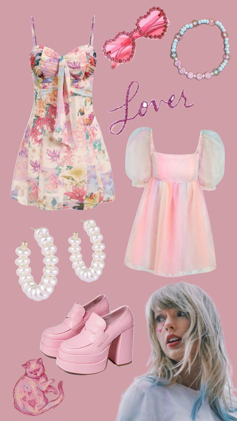 lover eras tour outfit! dresses,earrings-cider Lover Eras Tour Outfit, Lover Eras Tour, Taylor Swift Tour, Outfit Ideas Modest, Eras Tour Outfits, Eras Tour Outfit, Taylor Outfits, Lover Dress, Lover Era