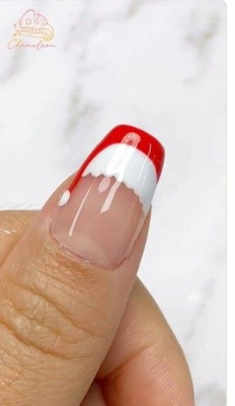 Christmas Nail Designs Easy, Christmas Nails Diy, Nail Design Video, Cute Christmas Nails, Christmas Nails Easy, Christmas Gel Nails, Christmas Nail Art Designs, Nail Art Designs Videos, Nail Idea