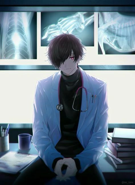 Anime Doctor Guy, Vampire Webtoon, Anime Doctor, I Am Intelligent, X Male Reader, Anime Military, Style Anime, Anime Scenery Wallpaper