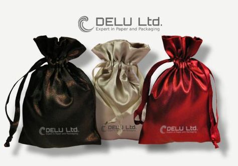 Luxury Classic Gift Pouch, Elegant Gift Cosmetic Pouch, Elegant Shopping Pouch, Luxury Elegant Pouch For On-the-go, Elegant Satin Pouch Bag, Elegant Pouch, Pouch Packaging, Luxury Pillows, Transparent Bag