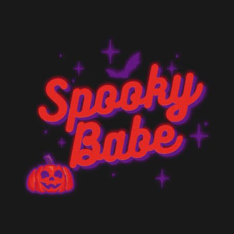 Spooky Girl Aesthetic, Spooky Love, Spooky Babe, Babe T Shirt, Creepy Stuff, Spooky Treats, Halloween Printable, Halloween Spooky, Halloween Printables