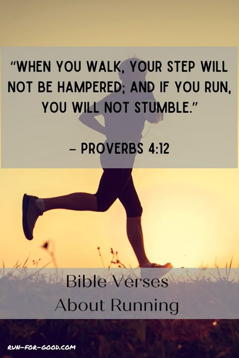 Get inspired with these biblical verses about running or ones that refer to competing and pushing yourself to be your best. Run Quote Motivational, Run Motivation Quotes, Running Bible Verses, Running Quotes Inspirational, Athlete Bible Verses, Running Race Quotes, Running Inspiration Quotes, Running Quotes Motivational, Quotes About Running