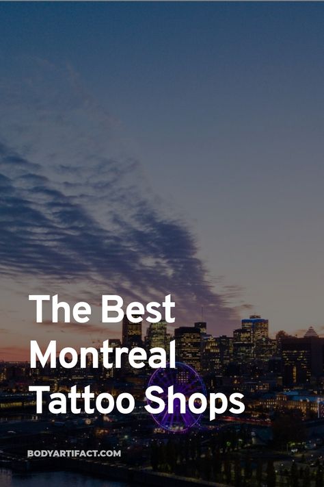 We've collected the best the best montreal tattoo shops to help inspire your next piece of ink. Montreal Tattoo Artist, Montreal Tattoo, Petit Tattoo, City Guides, Nature Tattoos, Fine Line Tattoos, Line Tattoos, Tattoo Shop, City Guide