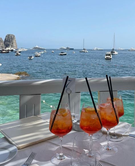 When in Capri 🍹⁠ ⁠ 📸@michaelawain Aesthetic Shades Of Blue, Sundresses Aesthetic, Capri Aesthetic, Clara Core, Aesthetic Shades, Italia Aesthetic, Capri Summer, Ice Cream Aesthetic, Summer Countryside