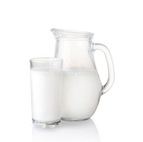 Milk jug and glass. Milk jug and glass on white background , #SPONSORED, #jug, #Milk, #glass, #background, #white #ad Milk Jugs, Dietary Aide, Glass Milk Jug, Puppy Formula, Pottery Milk Jug, Metal Milk Jug, Milk Snake, Karo Syrup, Milk Thistle