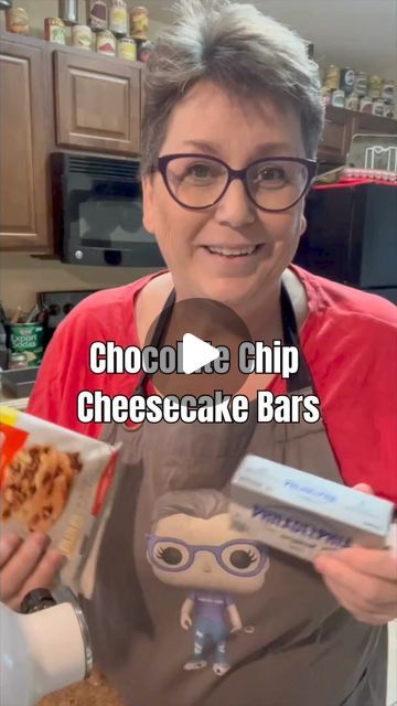 This Old Baker on Instagram: "Chocolate Chip Cheesecake Bars #cookies #EasyRecipe #CheesecakeLovers #Baking #SemiHomemade #CookieBars" This Old Baker, Chocolate Chip Cheesecake Bars, Bars Cookies, Cheesecake Lovers, Chocolate Chip Cheesecake, Semi Homemade, Bar Cookies, Cheesecake Bars, Easy Dessert