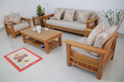 Sofa designs:  a guide to buying sofa bed – darbylanefurniture.com Sala Set, Wooden Living Room Furniture, Small Modern Living Room, Interior Decorating Living Room, Wooden Living Room, Wooden Sofa Set Designs, Modern Living Room Interior, Wooden Sofa Designs, Wood Furniture Design