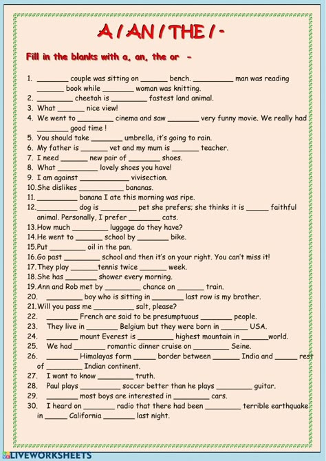 Definite and indefinite articles: Articles worksheet Articals Worksheet, Articles Grammar, Articles Grammar Worksheets, Indefinite Articles, Articles Worksheet Class 3, Articles Worksheet For Class 4, A An The Articles Worksheets, Indefinite And Definite Articles, Worksheet On Articles Class 5