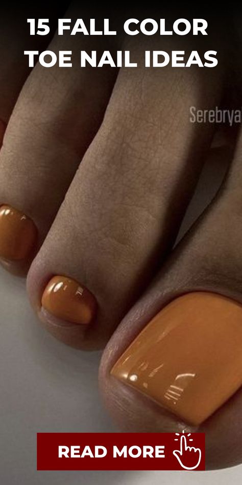 Elevate your nail game this autumn with our charming and seasonal toe nail designs. Explore a variety of warm hues and playful patterns to showcase your unique style. Get ready to flaunt vibrant fall toes with our delightful color options. Perfect for adding a touch of charm to your pedicure routine! Fall French Tip Pedicure, Pedicure Ideas For Fall 2024, Fall Manicure And Pedicure Combos, Pedicure Fall Colors Toenails, Pedicure Colors Fall 2024, Gel Pedicure Fall, Fall Toe Nail Colors Autumn 2024, Trending Toe Nail Colors 2024, Pedicure Ideas Fall 2024