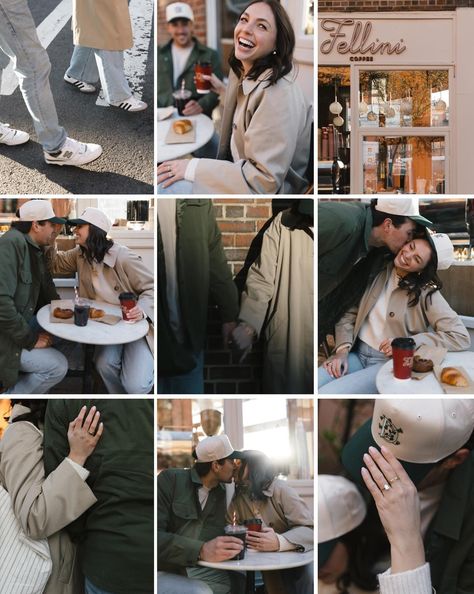 Love to see my clients fully being themselves in an engagement session. I absolutely love doing a pre-wedding shoot in a place that makes you feel the most yourselves. In this case, a morning in NYC’s West Village for some coffee with Annie and Tucker. #nycphotographer #nycwedding #nycweddingphotographer Pre Wedding Photoshoot Nyc, Nyc Engagement Shoot, Nyc Engagement, Photography Styles, Pre Wedding Shoot, Engagement Inspo, Wedding Photography Styles, Couples Photo, Civil Wedding