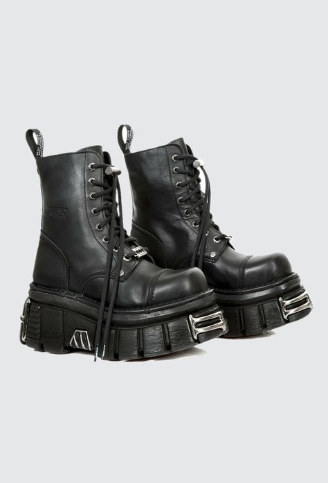 Biker Shoes, New Rock Boots, Rock Boots, Goth Shoes, Gothic Boots, Gothic Shoes, Dr Shoes, New Rock, Military Boots