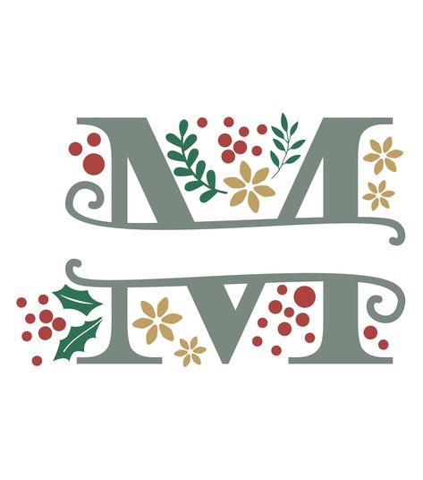 Diy Christmas Mugs, Free Monogram Fonts, Idee Cricut, Christmas Decoupage, Christmas Stencils, Christmas Monogram, Christmas Fonts, Cactus Design, Christmas Frames