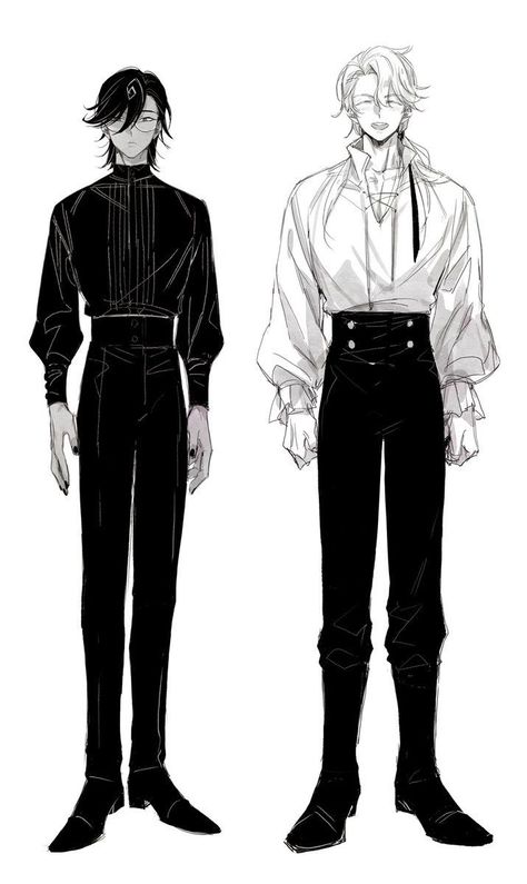 Vampire Outfit Male, Vampire Outfit, Character Introduction, Era Victoria, Outfit Male, Like Drawing, Drawing Anime Clothes, Guy Drawing, Fashion Design Drawings