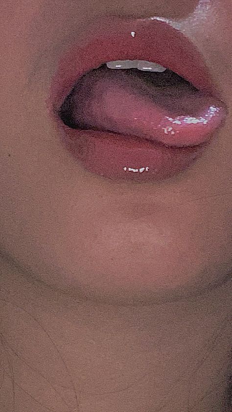 Lips Photo Aesthetic, Tongue Out Aesthetic, Nut On Face, Human Anatomy Female, Look Kylie Jenner, Wet Lips, Anime Lips, Lips Photo, Beauty Hacks Lips