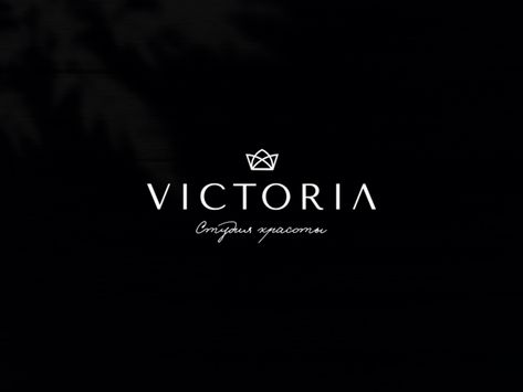 VICTORIA by olga on Dribbble Vv Logo, Event Planner Branding, Planner Branding, Cosmetic Business, Free Monogram Fonts, Decorative Fonts, Name Signature, Interior Designer Logo, Beauty Logo Design