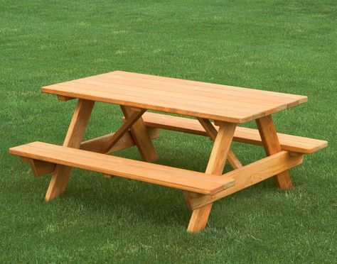 CRF SC Property Patio Plan, Build A Picnic Table, Diy Picnic, Diy Picnic Table, Woodworking Plans Patterns, Picnic Table Plans, Kids Picnic Table, Wooden Picnic Tables, Wood Trellis