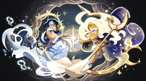 Moonlight Cookie, Sea Fairy, Cookie Costume, Shark Cookies, Cookie Games, Cookie Run Kingdom, Cute Headers For Twitter, Cookie Run, Favorite Cookies