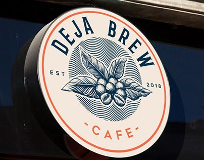 Check out new work on my @Behance portfolio: "Logo design for " Deja Brew Cafe"" http://be.net/gallery/63164477/Logo-design-for-Deja-Brew-Cafe B Coffee Logo, Brew Logo Design, Cold Brew Design, Deja Brew Logo, Brew Retromatic, Future Shop, Nitro Cold Brew, Professional Graphic Design, Coffee Logo