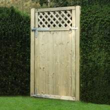 Wooden Side Gates, Wooden Garden Gate, Side Gate, Timber Gates, Side Gates, Timber Fencing, Types Of Fences, Green Gate, Fence Panel