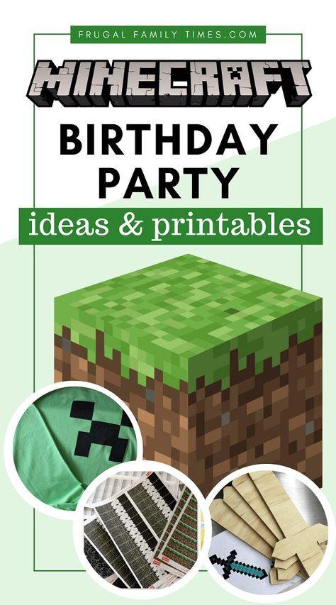 Free Minecraft Printables, Crafts, Games, T-shirts, Stickers, Cake Ideas and More! Includes free minecraft printables for iron on creeper shirts. Also free printables for sticker craft activities. Free mind craft games. Plus how to make your own minecraft torches and DIY swords to paint. Even Minecraft music! So many great, fun and surprisingly simple party ideas in one place! Free Minecraft Printables, Birthday Party Minecraft, Simple Party Ideas, Minecraft Party Activities, Minecraft Printables Free, Minecraft Party Games, Craft Games, Mind Craft, Ceiling Door