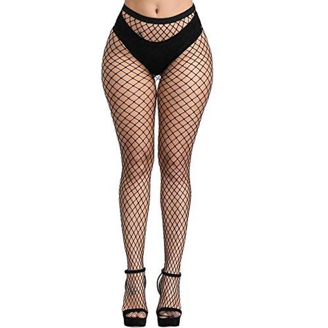 The Style by D. Ni'Cole™ Way's Amazon Page Panty Design, Black Fishnet Tights, College Halloween, Black Fishnets, Patterned Tights, Fishnet Tights, Fashion Tights, Thigh High Stockings, Fishnet Stockings