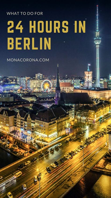 How to see Berlin in 24 hours | Berlin, Germany Europe | Berlin in one day | 1 day Berlin Itineray | Berlin travel guide | Berlin Travel tips | Berlin hotels | berlin restaurants | best things to do in Berlin | Where to go in Berlin | Where to stay in Berlin | Where to eat in Berlin | Berlin wall | Berlin meuseums | Berlin travel guide | Berlin attractions | Berlin nightlife | Berlin nightclubs | Berlin photo spots | What to do in Berlin #berlin #germany #traveltips 2 Days In Berlin, Fun Facts About Germany, Germany Travel Guide, Museum Island, Berlin Travel, West Berlin, Visit Germany, Berlin City, Europe Travel Tips