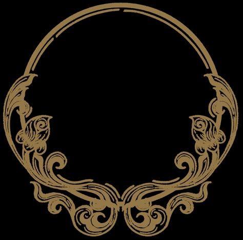 Vintage Circle Frame, Oval Frame Drawing, Baroque Drawing, Book Rebinding, Ornate Border, Frame Flower, Frames Png, Baroque Frames, Random Designs