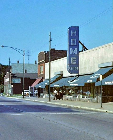 Home store. Roseland Chicago, Life In The 1950s, Store Building, Chicago Pictures, Chicago Neighborhoods, Chicago History, Chicago Photos, Personal History, Chicago Illinois