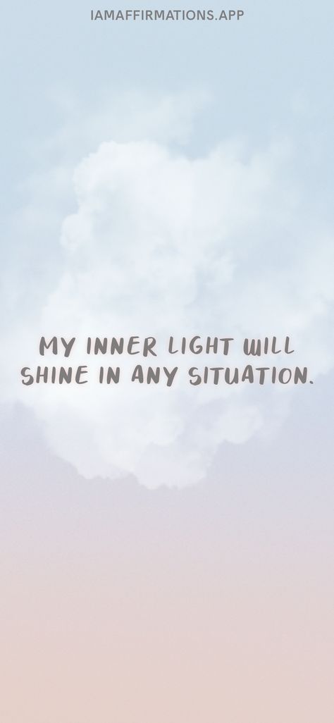 I Am Light Affirmations, I Am Light, Health Affirmations, Amazing Inspirational Quotes, Vision Board Affirmations, Morning Affirmations, Empowerment Quotes, Prayers For Healing, Mindset Quotes