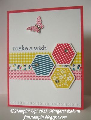 Hexagon Cards, Garden Butterfly, Washi Tape Cards, Butterfly Cards, Punch Cards, Card Sketches, Card Layout, Card Tags, Creative Cards