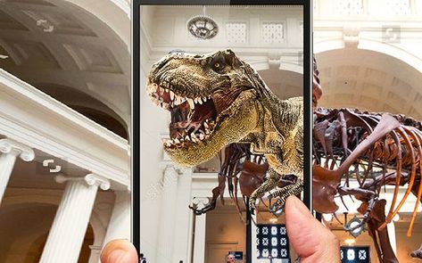 Augmented Reality Installation, Augmented Reality Art, Augmented Reality Apps, Ar Design, Dinosaur Exhibition, Air Image, Augmented Reality Technology, Ar Filter, Iot Projects