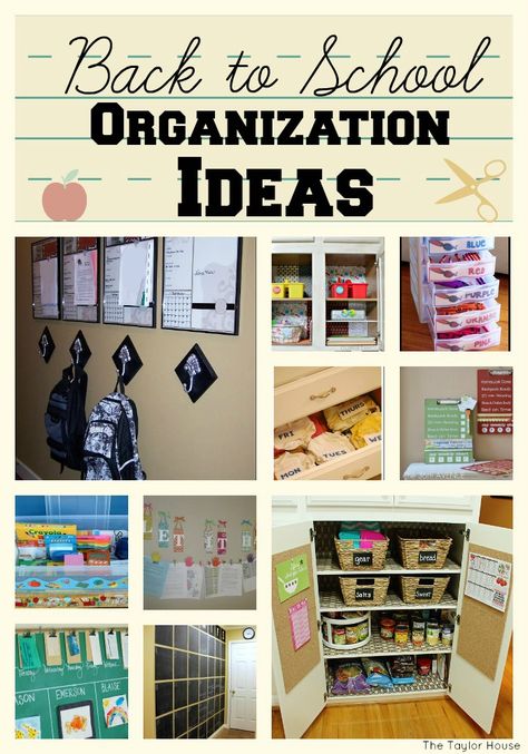 Back to school, back to school organization, homework station School Backpack Organization, School Organization Ideas, School Hacks Diy, Homework Organization, Homework Station, Back To School Organization, Backpack Organization, Education Organization, Organization Kids