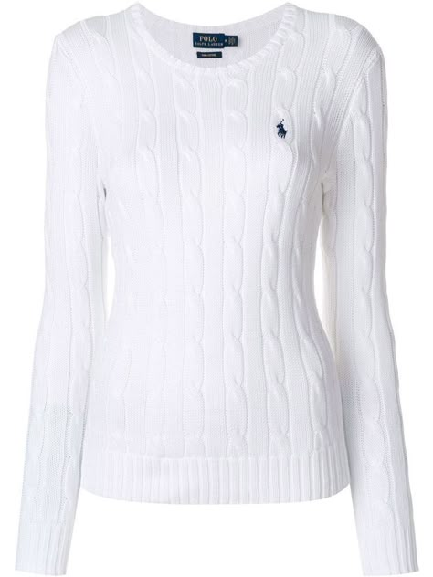 Ralph Lauren Cable Knit Sweater, Ralph Lauren Cable Knit, White Knit Sweater, Polo Ralph Lauren Women, Ralph Lauren Women, Stockholm Fashion, Lauren White, Ralph Lauren Sweater, Cable Knit Sweater