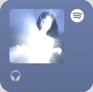 Blue Spotify Widget, Spotify Widget Aesthetic, Minecraft Homescreen, Spotify Widgets, Spotify Widget, Spotify Design, Ios Widgets, Spotify Icon, Spotify Aesthetic