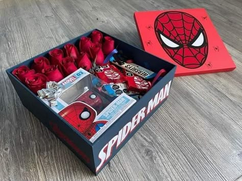 Birthday Gifts For Boyfriend Spiderman, Spider Man Birthday Present, Spiderman Bf Gift, Custom Diy Gifts, Valentines Gift For Boyfriend Spiderman, Marvel Birthday Gifts, Spider Man Valentines Gifts, Spiderman Gift Ideas For Boyfriend, Spiderman Presents