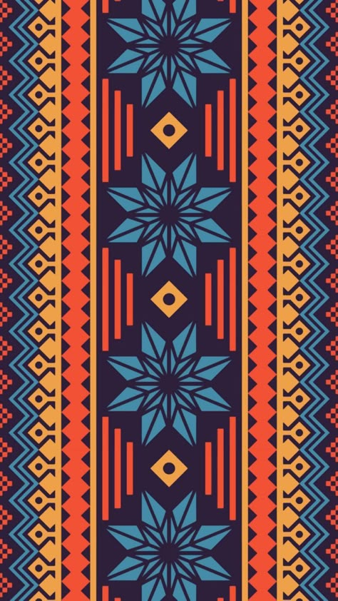 Pattern Symbols, Whats Wallpaper, Chevron Wallpaper, Geometric Pattern Art, African Art Paintings, Print Design Art, Tshirt Printing Design, Aztec Art, Textile Pattern Design