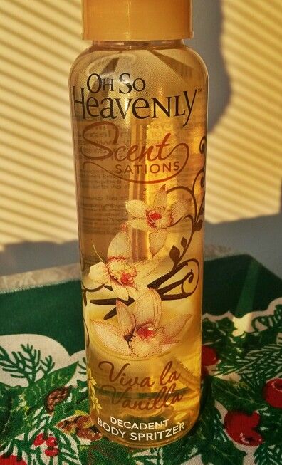 Oh So Heavenly Body Spray vanilla♡♥ <3 <3 <3 Oh So Heavenly Body Mist, Oh So Heavenly Products, Body Spray Vanilla, Oh So Heavenly, Girl Hygiene, Body Scents, Glow Tips, Skin Advice, Body Hygiene