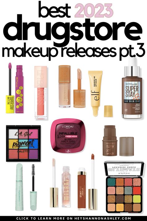 Best Drugstore Foundation 2023, Best Drugstore Mascara 2023, Best Drugstore Makeup 2023, Drugstore Makeup 2023, Drugstore Makeup Routine, Makeup From Sephora, Best Smudge Proof Mascara, Best Waterproof Mascara, Best Drugstore Mascara