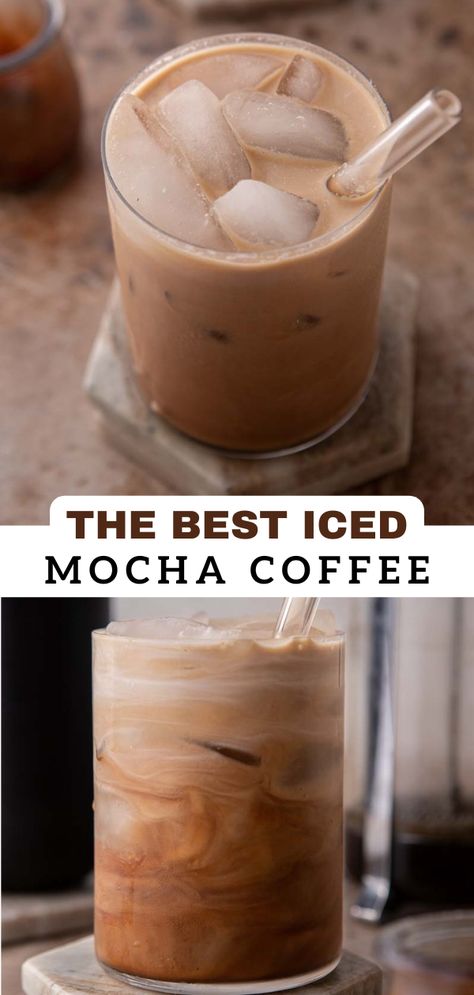 Easy Ways To Make Iced Coffee, Espresso Coffee Drink Recipes, Iced Coffee Recipes At Home Keurig, Instant Espresso Iced Coffee Recipe, Instant Iced Coffee Recipe Easy, Iced Coffee Using Instant Coffee, Iced Coffee Recipe With Instant Coffee, Stok Coffee Recipes, Mocha Iced Coffee Recipe At Home